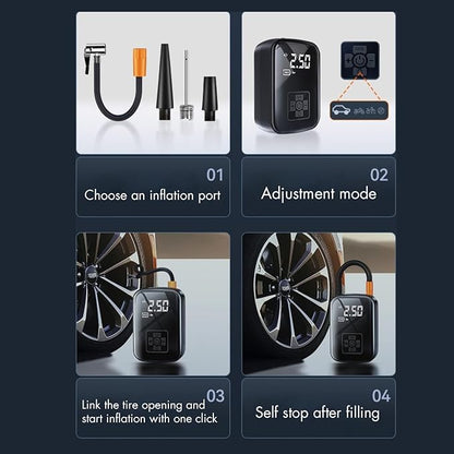 Wireless Tire Pump