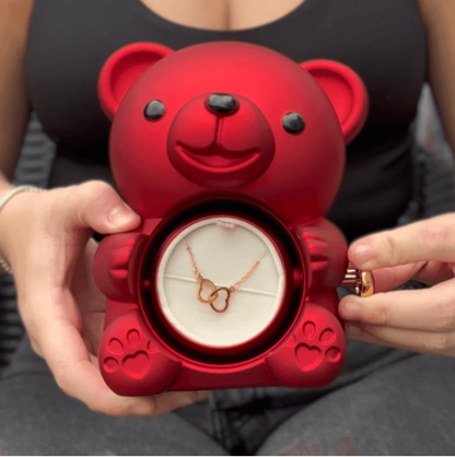 Forever Rose Bear med box